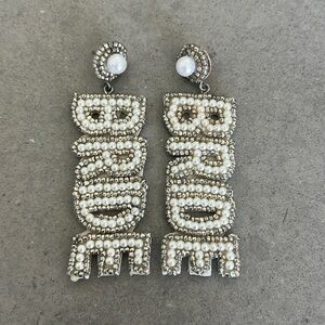 Bride Beaded Earrings